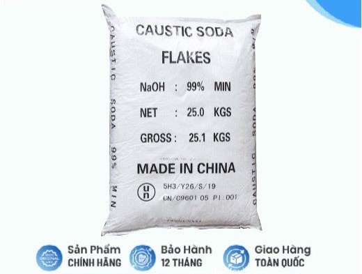 XÚT VẢY NATRI HYDROXIT 99% (TRUNG QUỐC)